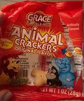 Mängden socker i Animal crackers