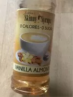Mängden socker i Syrup vanilla Almond