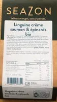 Mängden socker i Linguine crème saumon et épinard bio