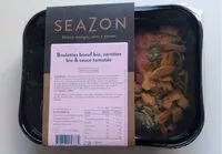 Mängden socker i Boulettes boeuf bio, carottes bio et sauce tomatée