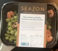 Mängden socker i Gnocchetti au basilic, haricot verts & crevettes