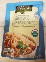 Mängden socker i Organic Brown Basmati Rice