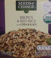 Mängden socker i Brown & Red Rice With Chia & Kale