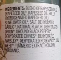 Mängden socker i 2 minute marinade garlic and herb