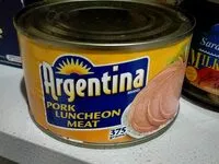 Mängden socker i Pork luncheon meat