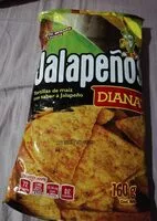 Mängden socker i Tortillas de maíz sabor jalapeño