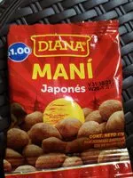 Mängden socker i Maní Japonés