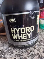 Mängden socker i Optimum Nutrition Supercharged Strawberry Platinum Hydrowhey (3.5 lbs)