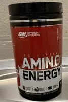 Mängden socker i Amino energy