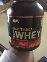 Mängden socker i on gold standard 100% whey protein isolate