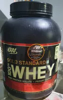 Mängden socker i ON Gold Standard 100% Whey Protein