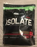 Mängden socker i Optimum Nutrition Preformance Whey Isolate chocolate