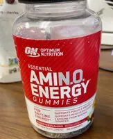 Mängden socker i Amino energy gummies
