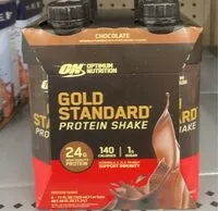 Mängden socker i Gold standard protein shake