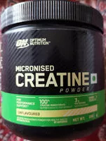 Mängden socker i Micronized Creatine Powder