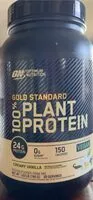Mängden socker i Gold Standard 100% Plant Protein Powder