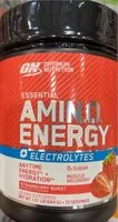 Mängden socker i Amino energy