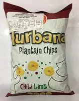 Mängden socker i Chip plantain chili lime