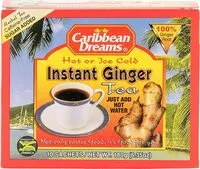 Mängden socker i Instant ginger tea sachets