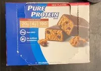 Mängden socker i Pure Protein Bar Cookie Dough