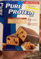 Mängden socker i Pure protien cookie dough