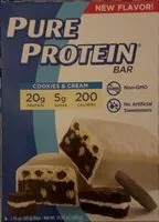 Mängden socker i cookies & cream bar