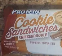 Mängden socker i Snickerdoodle Cookie Sandwiches