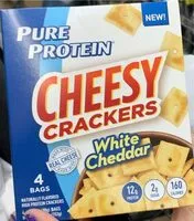 Mängden socker i white cheddar cheesy crackers