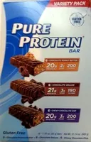 Mängden socker i Pure Protein Bar Variety Pack