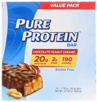 Mängden socker i Chocolate peanut caramel bar