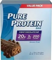 Mängden socker i Chewy Chocolate Chip Bar