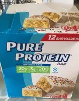 Mängden socker i Pure protein bar