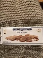 Mängden socker i Almond thins