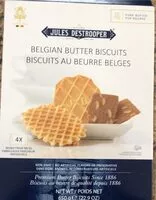 Mängden socker i Belgian Butter Biscuits