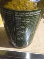 Mängden socker i Pâte d'olive