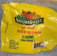 Mängden socker i Mixed Bell Peppers