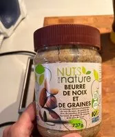 Mängden socker i Beurre de noix et graines