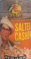 Mängden socker i Salted Cashew