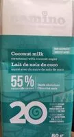 Mängden socker i lait de noix de coco