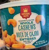 Mängden socker i Whole cashews