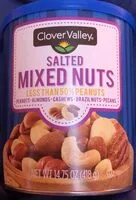 Mängden socker i Salted Mixed Nuts