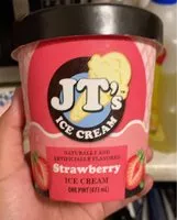 Mängden socker i Strawberry ice cream