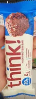 Mängden socker i Think high protein bar brownie crunch