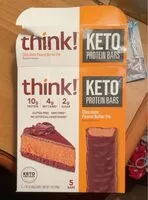 Mängden socker i Chocolate peanut butter pie protein bars