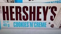 Mängden socker i Hershey's cookies'n'creme