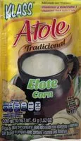 Mängden socker i Atole Tradicional