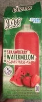 Mängden socker i Strawberry Watermelon Aguas Frescas