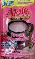 Mängden socker i Atole Tradicional fresa/strawberry