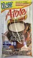 Mängden socker i Atole Tradicional Coco Coconut