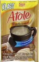 Mängden socker i Atole walnut drink mix